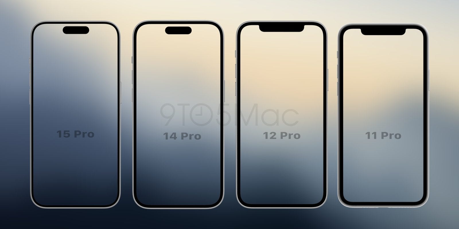 iPhone 16 Pro 边框史上最窄！一张图带你比较新旧边框厚度差异